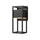 preview thumbnail 1 of 7, Z-Lite Barwick 13" Tall LED Outdoor Wall Sconce Black