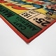 preview thumbnail 4 of 3, Licensed Disney Captain America Comic Book Youth Digital Printed Area Rug - 4' 6" x 6' 6"