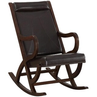 Traditional upholstered rocking discount chair