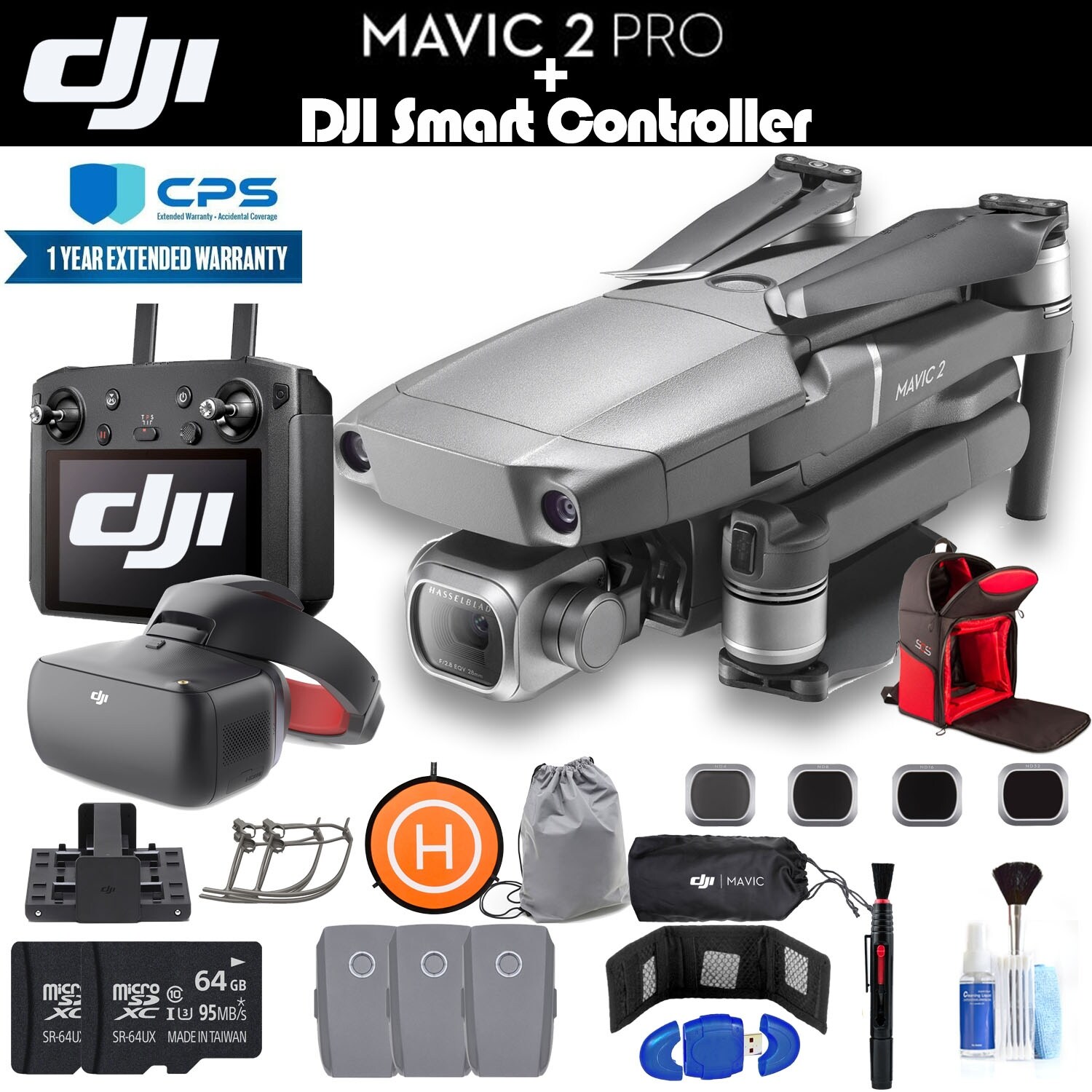 Shop Dji Mavic 2 Pro With Smart Controller With Dji Goggles