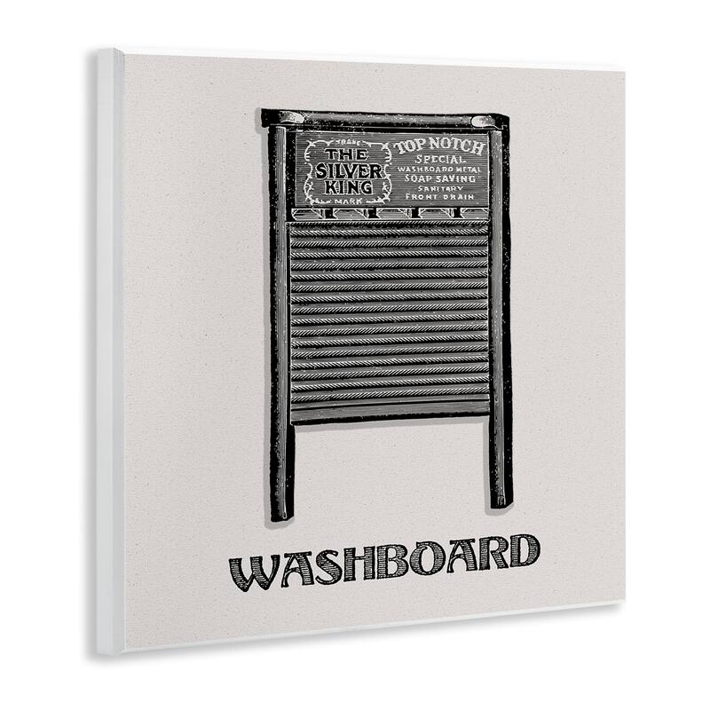 Stupell Timeless Antique Washboard Wall Plaque Art Design By Val Rhodes