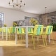 preview thumbnail 6 of 16, BNK Indoor/Outdoor PP Plastic Chairs With Sturdy Metal Legs (Set of 4)