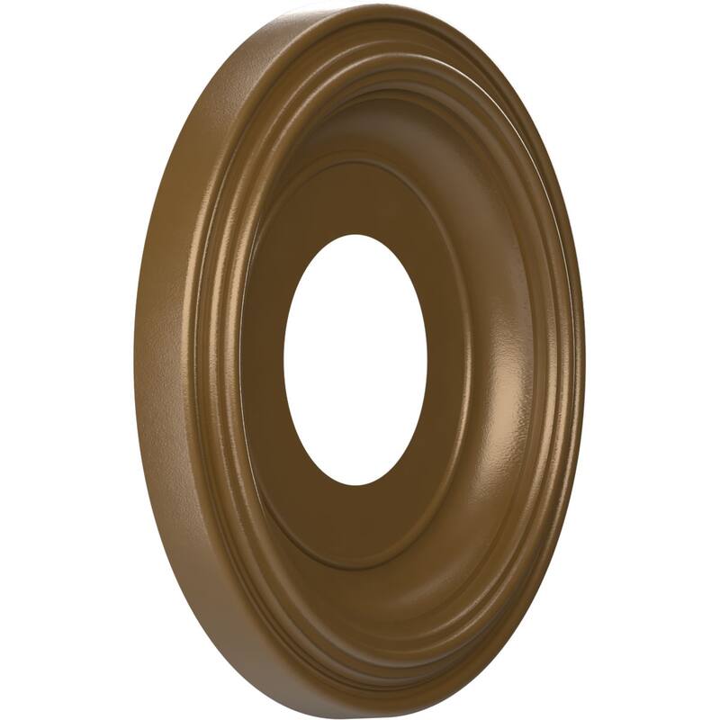 3 1/2" Inside Diameter - Traditional Thermoformed PVC Ceiling Medallion