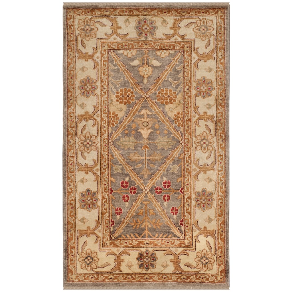 SAFAVIEH Couture Hand-knotted Samarkand Clorinda Traditional Oriental Wool Rug
