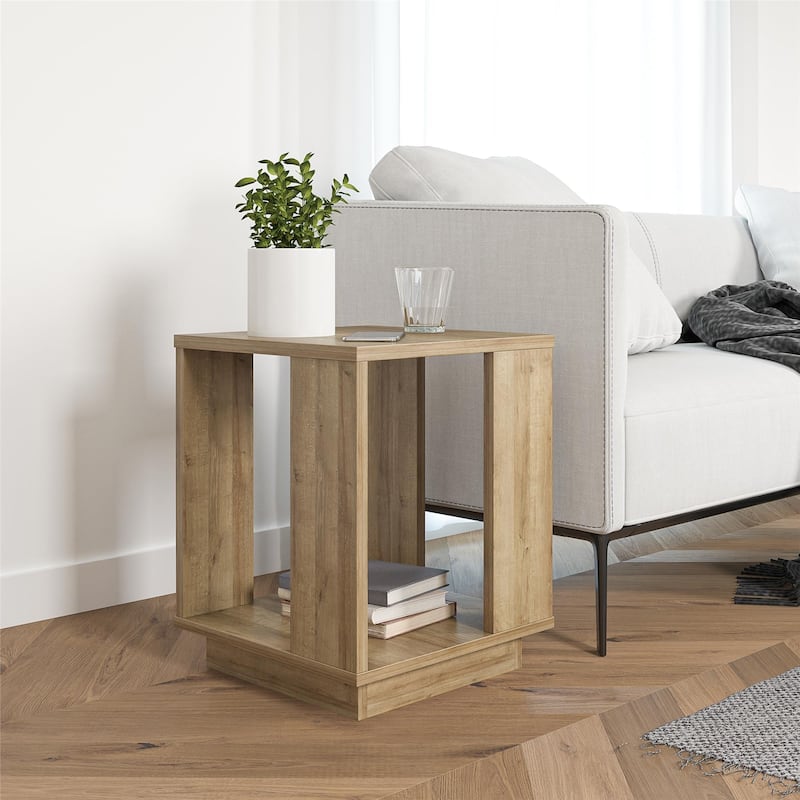 Ameriwood Home Novaris Contemporary Side Table - Natural