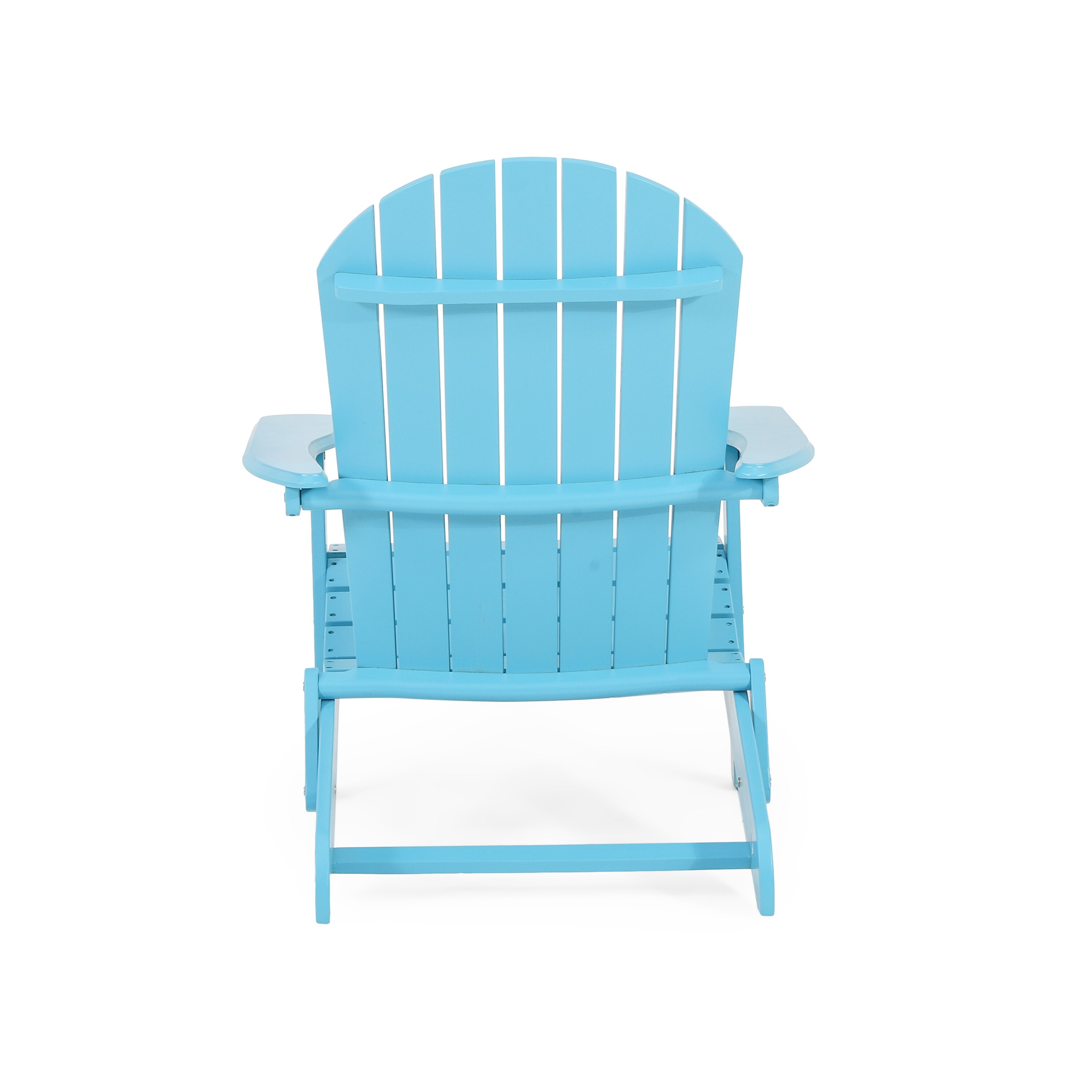 Hanlee navy blue folding sale wood adirondack chair