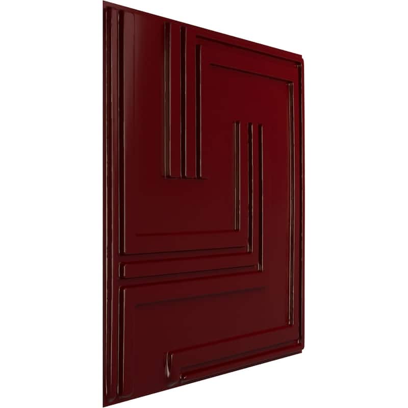 19 5/8"W x 19 5/8"H Geometric EnduraWall Decorative 3D Wall Panel