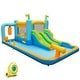 preview thumbnail 8 of 9, Costway Inflatable Water Slide Giant Kids Bounce House Park Splash - as pic shows - See Details