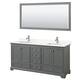 Option Dark Gray, Chrome Trim, Giotto Quartz Top