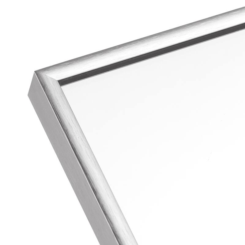 Accent Metal Frame Full-Length Wall-Mounted Hanging Mirror - 47x22