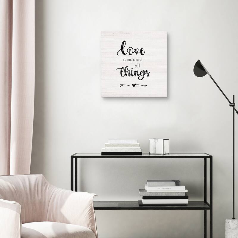 Love Conquers by Natalie Carpentieri Canvas Art Print