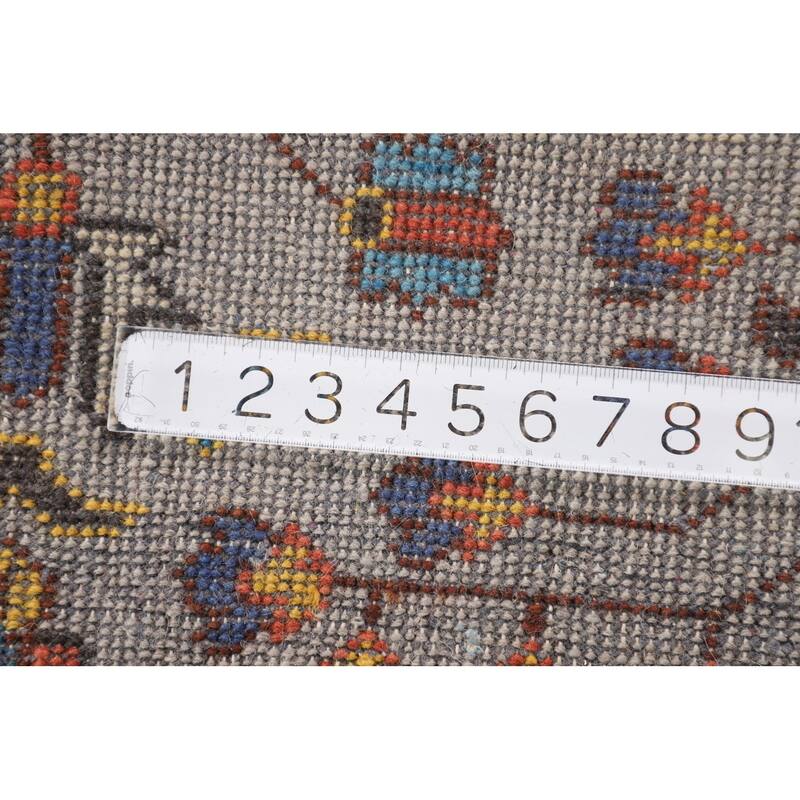All-Over Ziegler Oriental Accent Rug Hand-Knotted Wool Carpet - 2'9" X 5'0"
