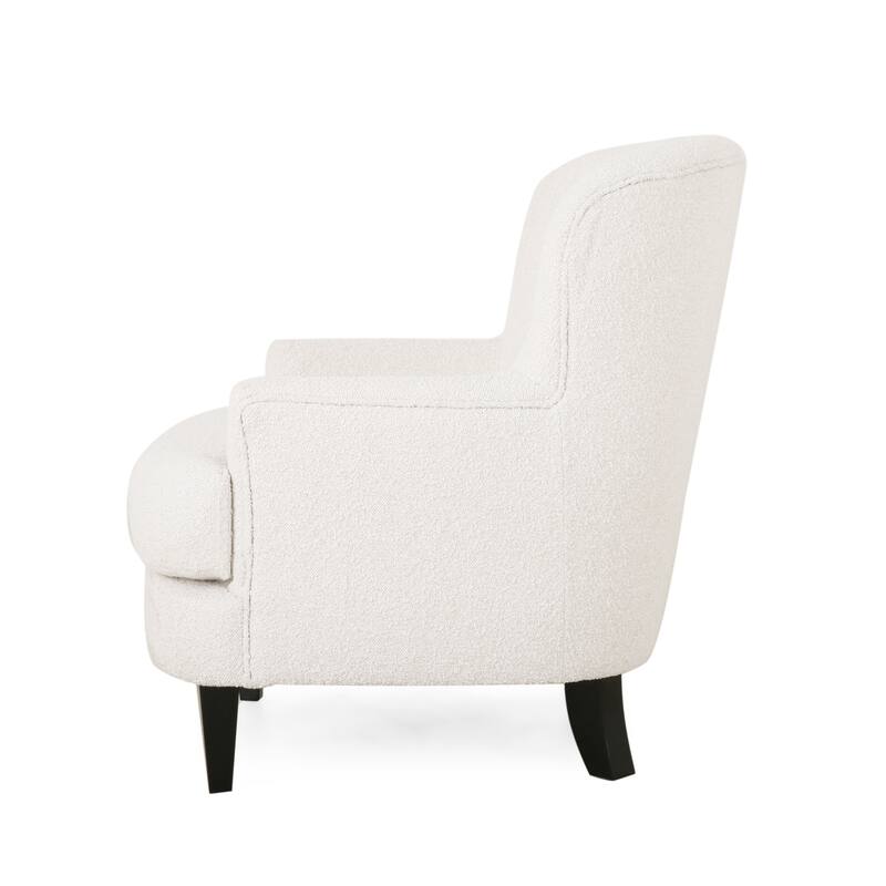 Hartshorn Upholstered Club Chair and Ottoman Set by Christopher Knight Home