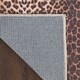 preview thumbnail 3 of 21, Nourison Washables Indoor Brown Animal Print Area Rug