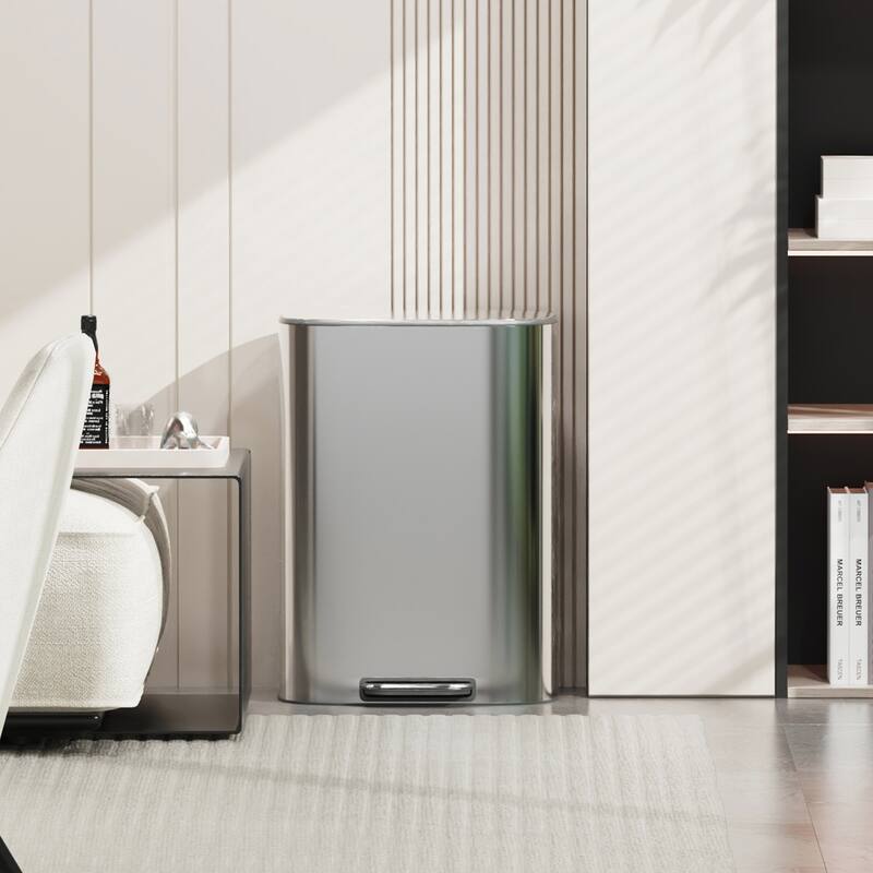 13 Gallon 50L Kitchen Trash Can- S