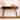 Artisan Furniture writing Desk in Honey Caramel with 1 Drawer