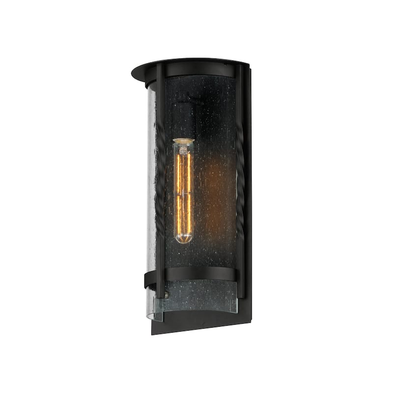 Maxim 30192 Foundry 16" Tall Outdoor Wall Sconce - Black