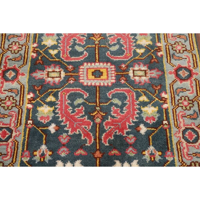 Oushak Oriental Foyer Rug Hand-Knotted Wool Carpet - 2'11"x 5'0"