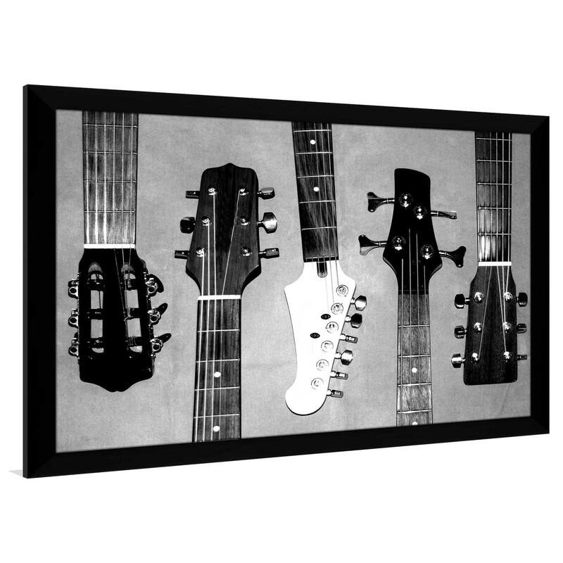 "Guitar Head I" by Katrina Craven Print on Acrylic
