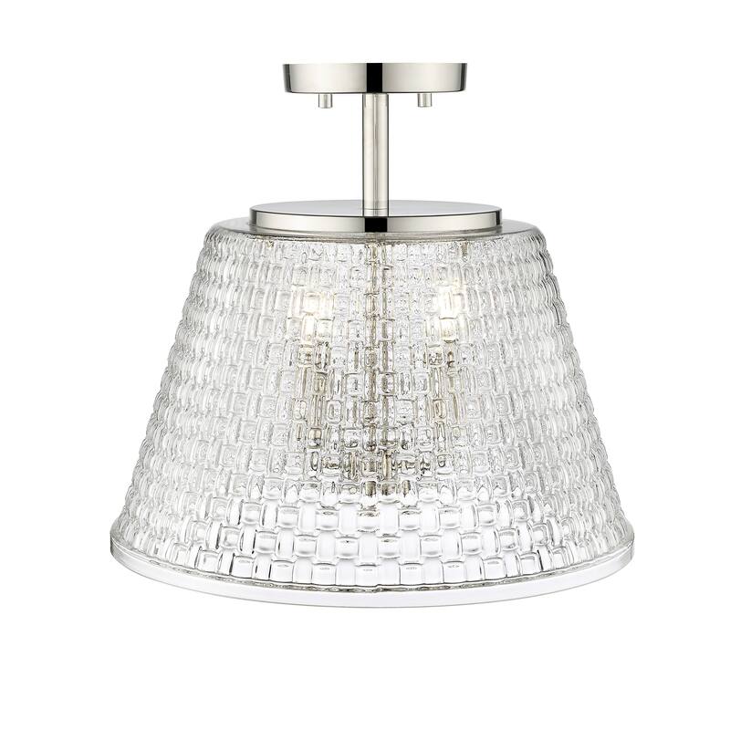 Saben 3-Light Semi-Flush Ceiling Mount