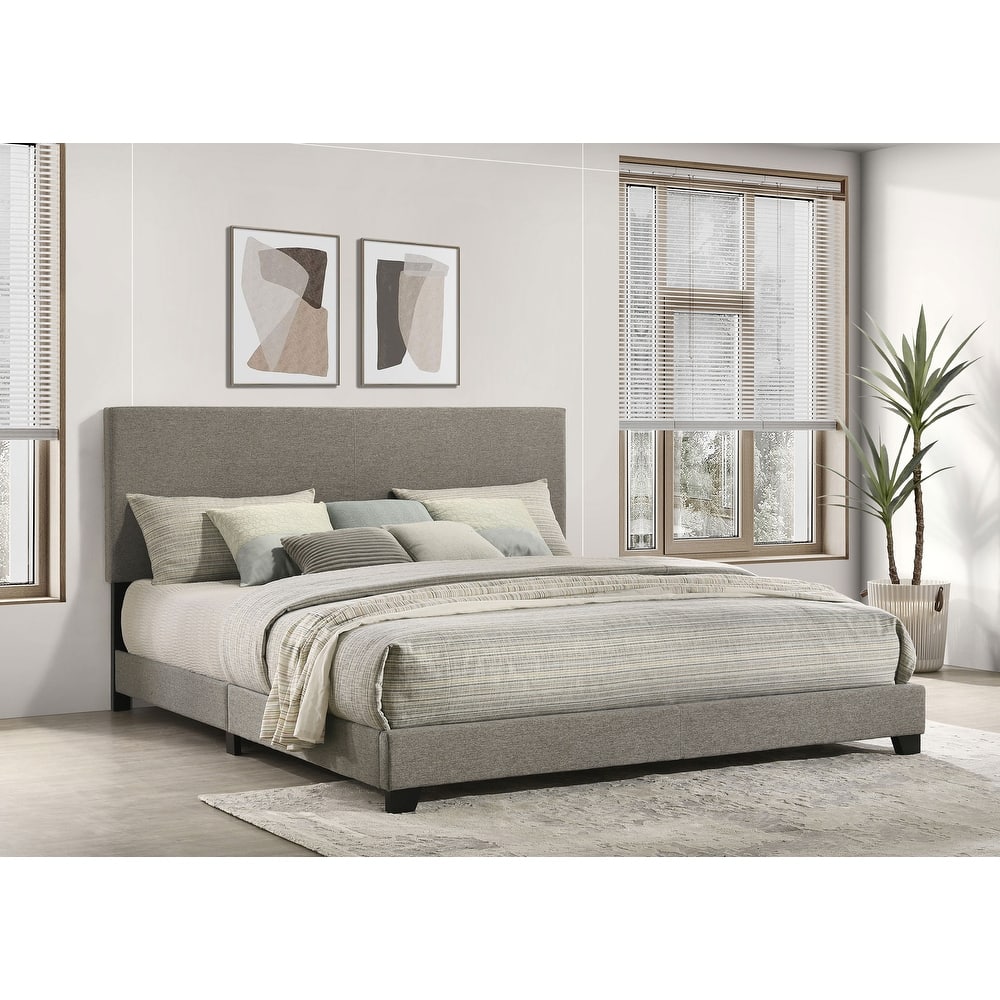 Dorian Fabric Upholstered Full Panel Bed