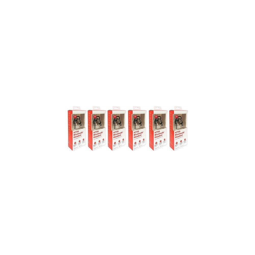Motorola H730 6 Pack NEW VERSION Bluetooth Headset Bed Bath Beyond 30577694