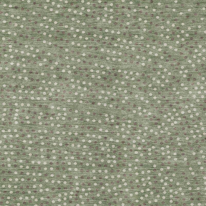 HomeRoots Polka Dot Transitional Rectangle Outdoor Rug