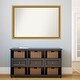 preview thumbnail 103 of 191, Wall Mirror Choose Your Custom Size - Extra Large, Townhouse Gold Wood