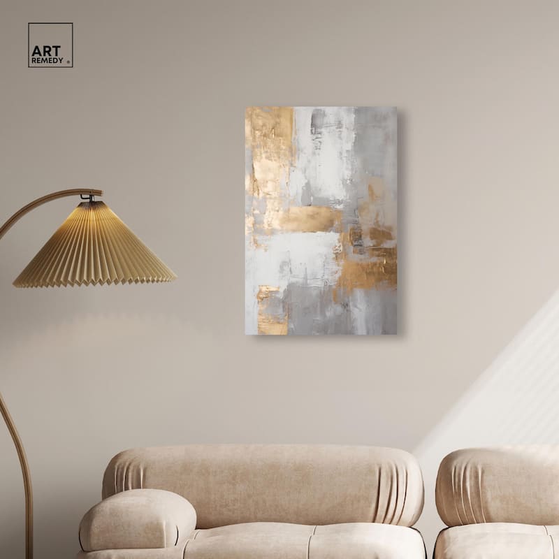 Woven Reminiscence IV Canvas by Art Remedy, Gallery Wrapped