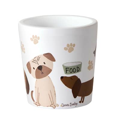 Puppy Love Tumbler - Multi - 3.35" x 3.35" x 3.50"