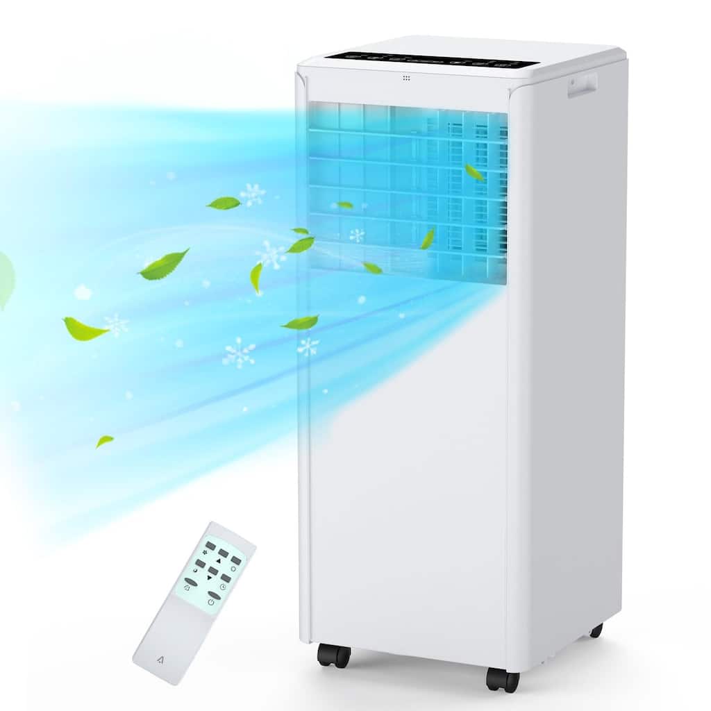 8000 BTU Portable AC Air Conditioner Unit, Air Conditioner with Remote Control