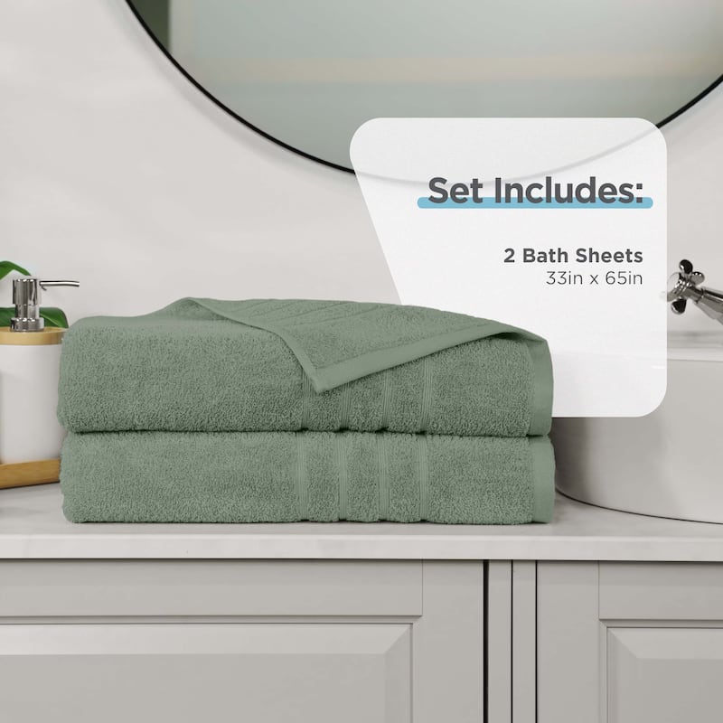 Martex Ultimate 2 Pack Bath Sheet Set