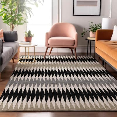 Premium Washable Super Soft Modern Ziggy Mayfield Rug