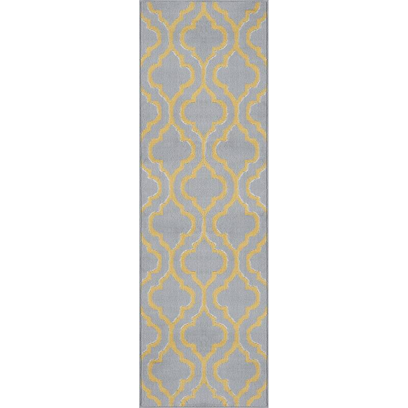 Wyman Farmhouse Geometric Indoor Area Rug
