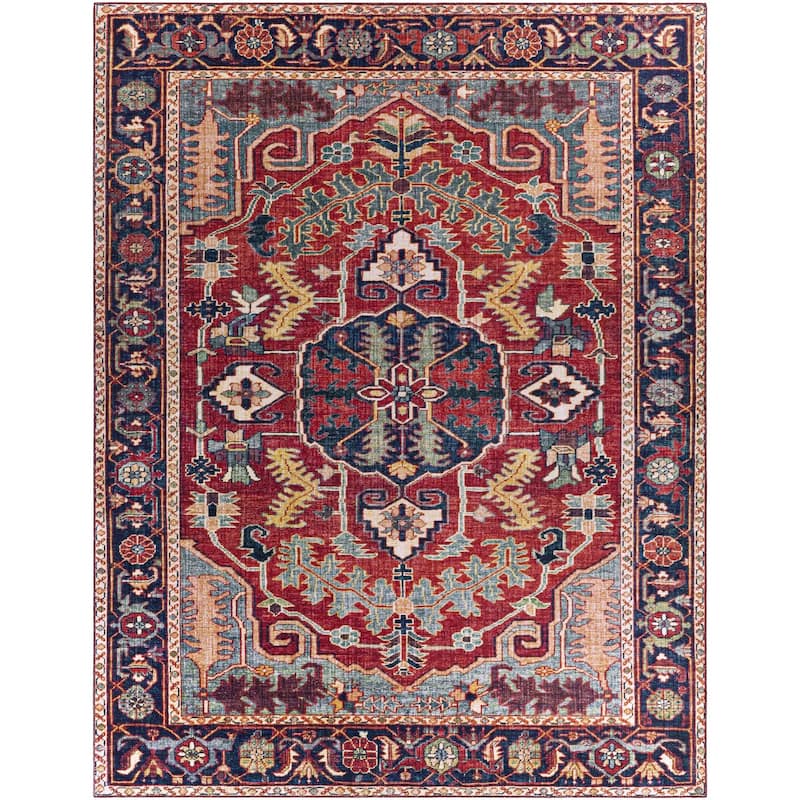 Livabliss Iris Traditional Tribal Area Rug