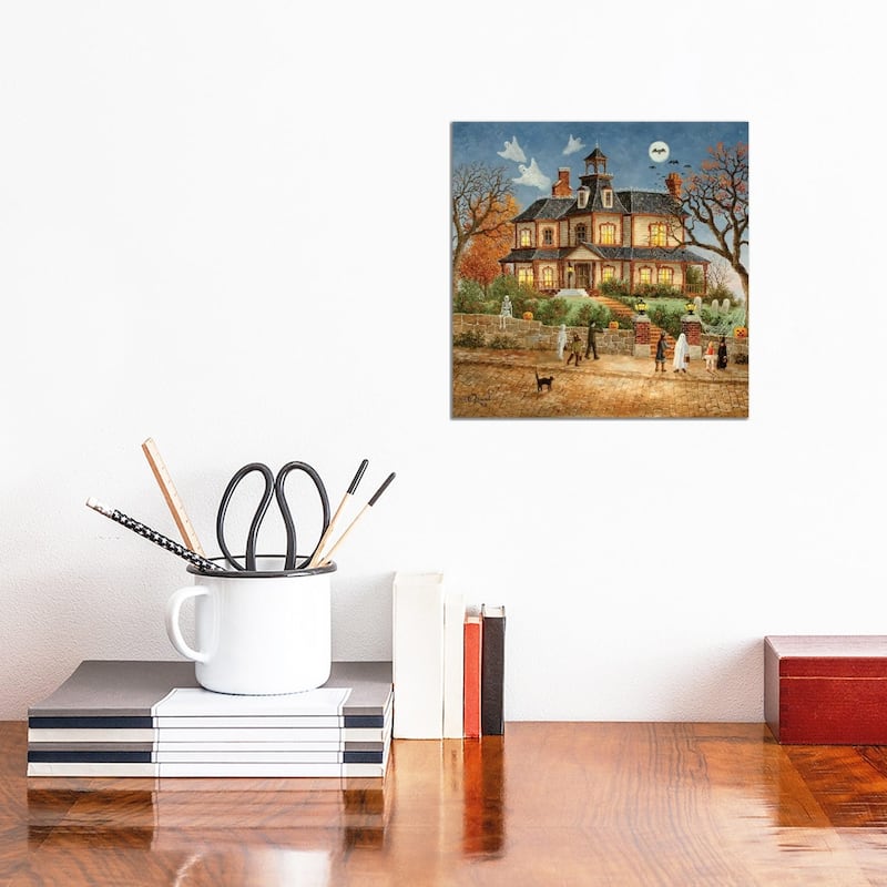 iCanvas "You Go First" by Dennis Lewan Canvas Print - 12x12x0.75