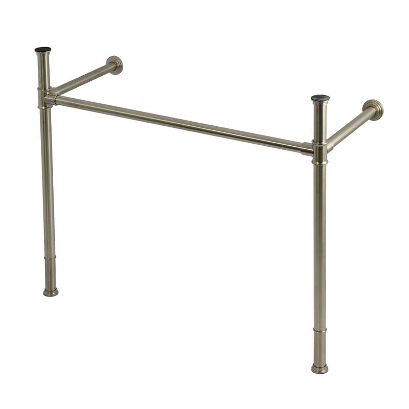 Kingston Brass Fauceture Stainless Steel Console Sink Legs - Brushed Nickel