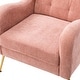 preview thumbnail 9 of 53, Hyperboreüs Upholstery Accent Armchair with Tufted Back by HULALA HOME