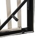 preview thumbnail 13 of 55, Upholstered Platform Bed Frame with LED Light Bar and USB