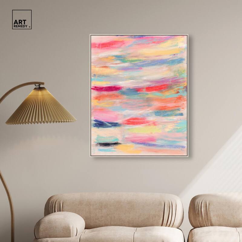Color Play III Canvas by Art Remedy