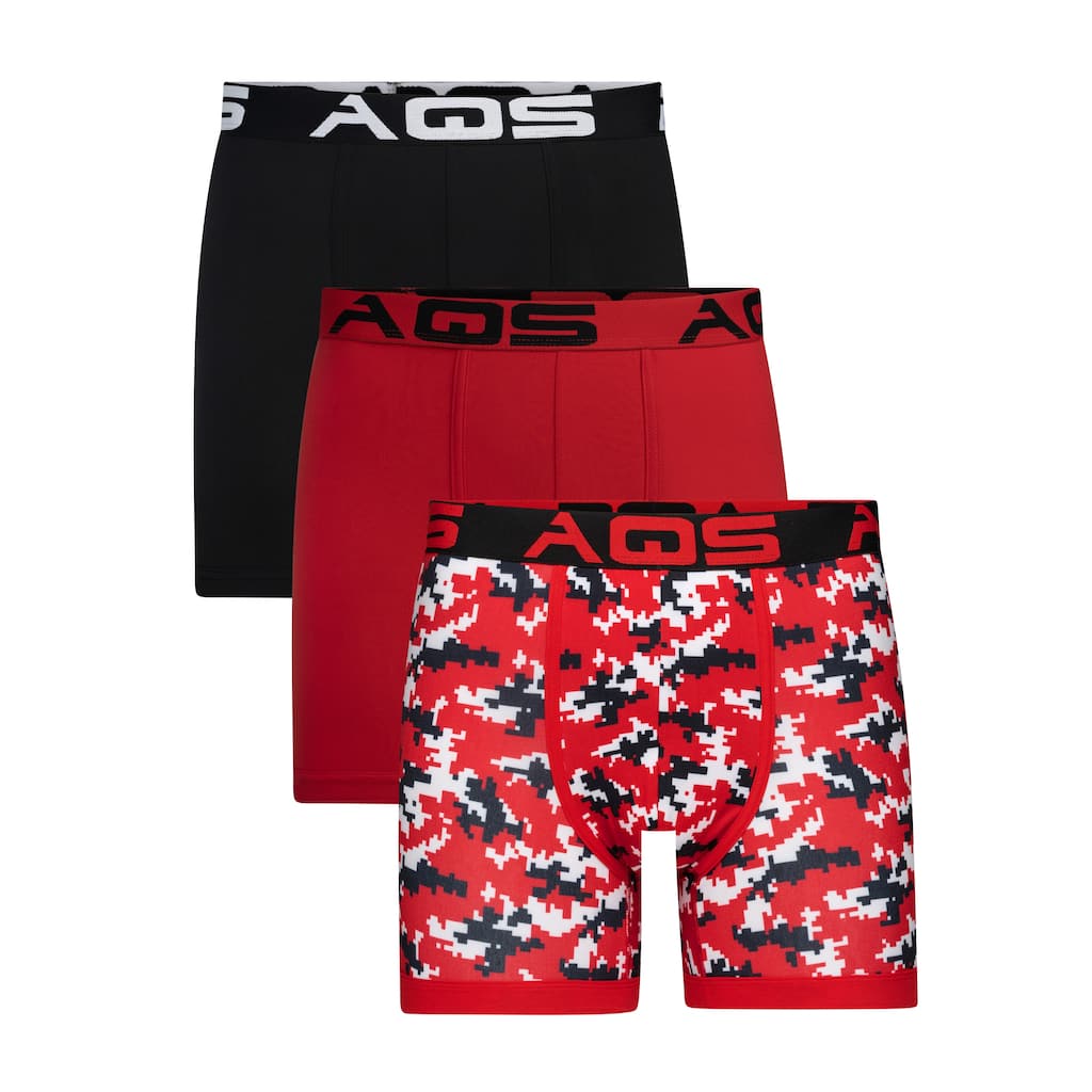 AQS Camouflage Boxer Brief 3 Pack
