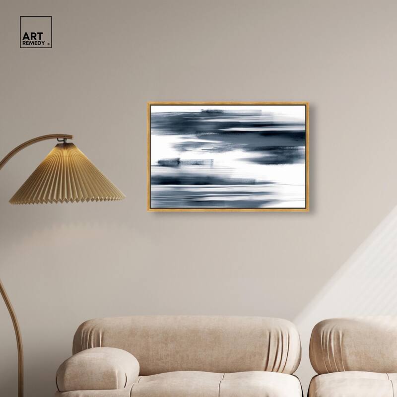 Blue Mirage II Canvas by Art Remedy