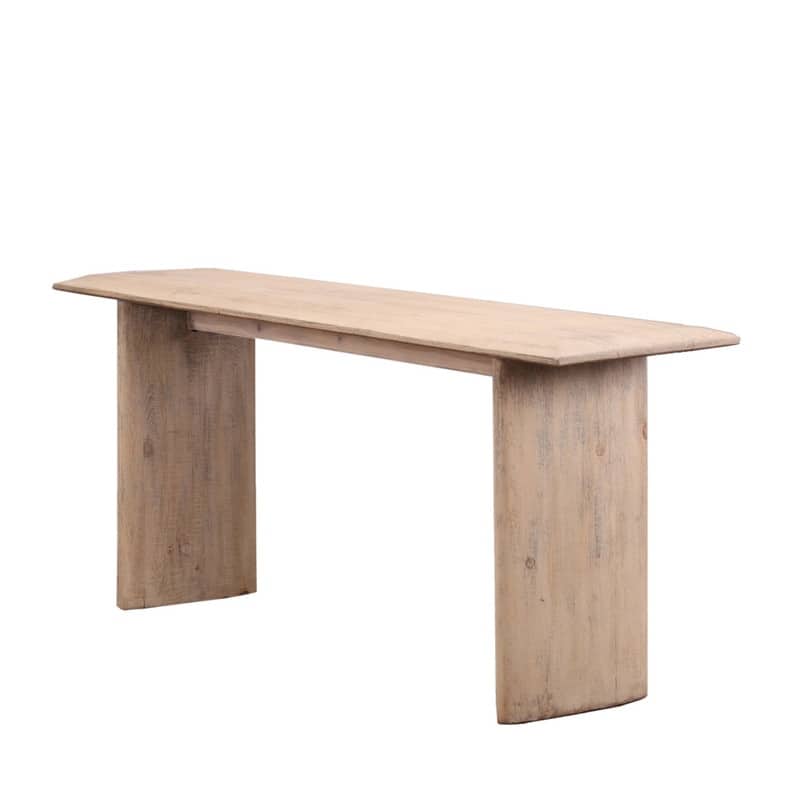 78"Long Atrani Console Table Weathered Natural