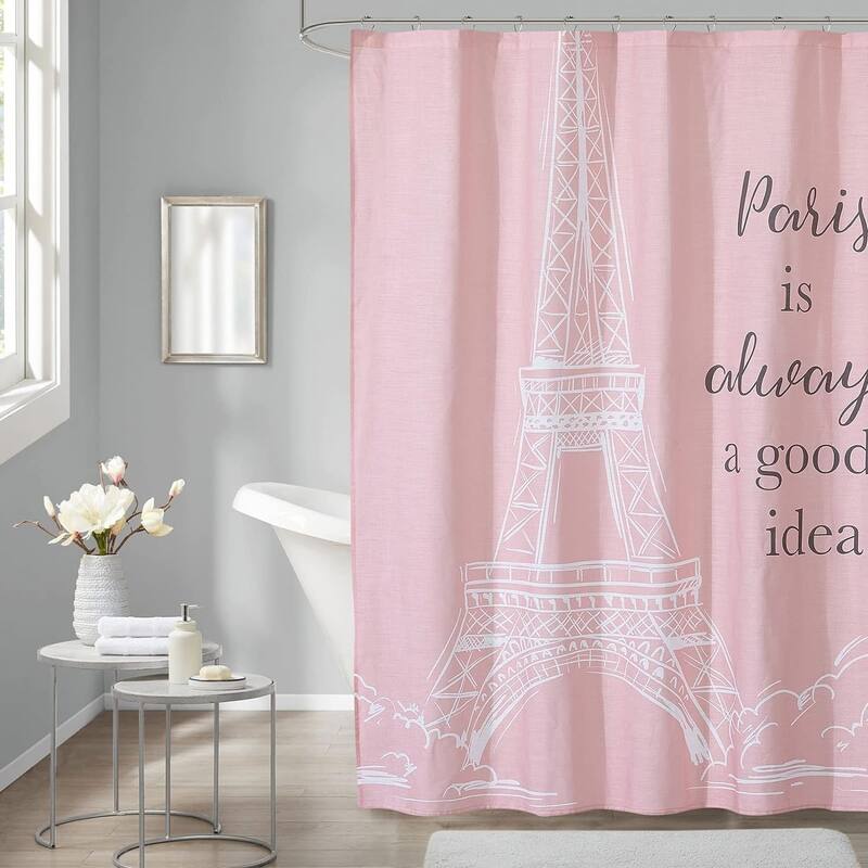 Style Quarters Laurel Shower Curtain Fresh Natural 72X72