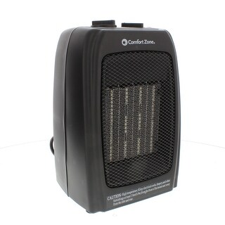 Top Product Reviews For Comfort Zone Cz442 1500 Watt Ceramic Electric Portable Heater Black 12432420 Overstock