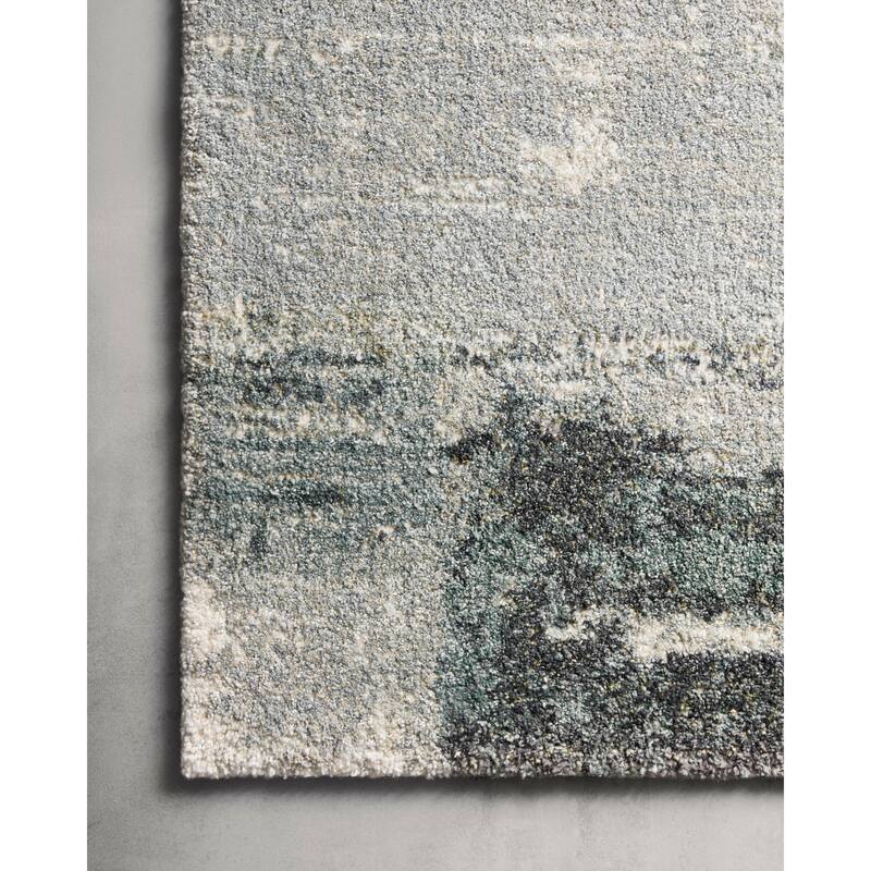 Alexander Home Glacier Cliff Abstract Modern & Contemporary Rug
