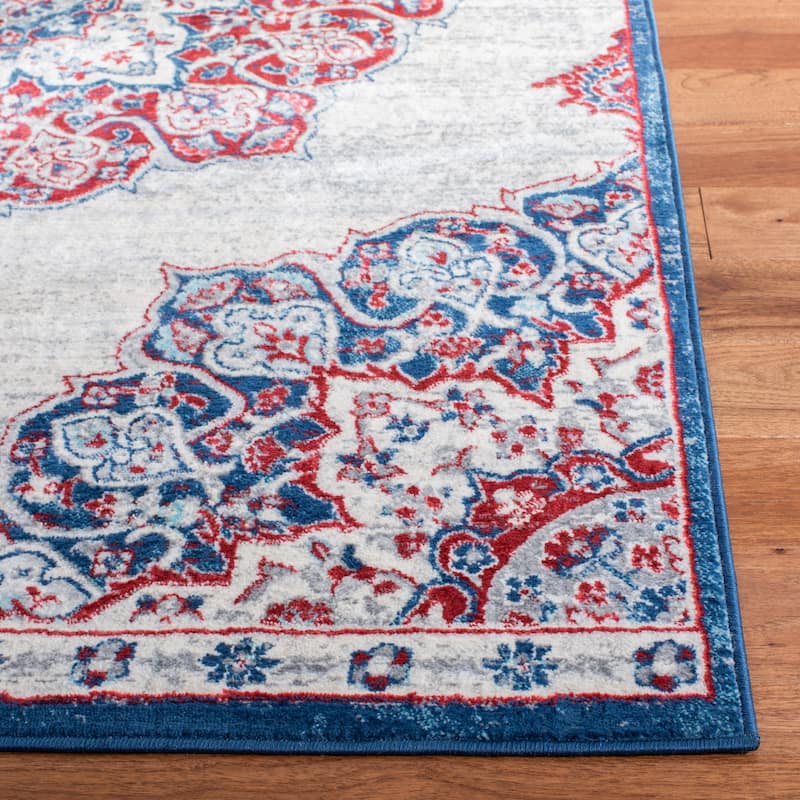 SAFAVIEH, Brentwood Annu Distressed Medallion Rug - 8' x 10'