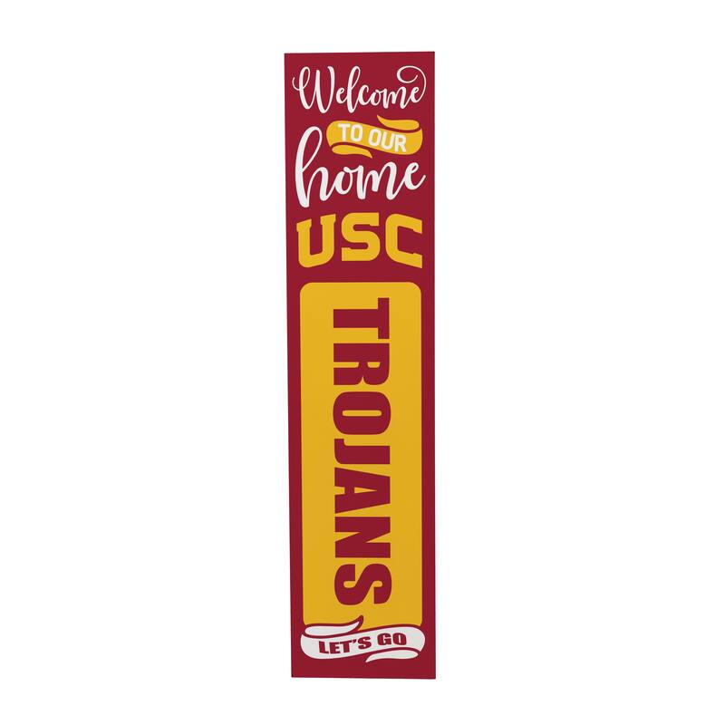 47" Double Sided Seasonal Porch Leaner, University of Southern California - 47" x 11.25"