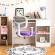 preview thumbnail 17 of 34, Gymax Kids Desk Chair Adjustable Height Children Study Chair w/Auto