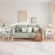 preview thumbnail 19 of 38, Kids Wood Side Table Nightstand With Fabric Drawer and 2-Tier Shelf
